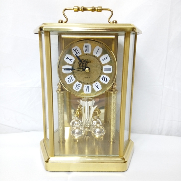 Elgin Wall Decor Vintage Elgin Quartz Clock Anniversary Mantle